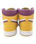 中古・古着 NIKE (ナイキ) Air Jordan 1 Retro HIGH OG パープル×イエロー サイズ:US10.5：8000円