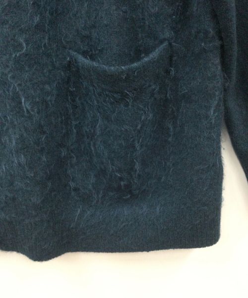 MAATEE&SONS（マーティーアンドサンズ）MAATEE&SONS (マーティーアンドサンズ) WAGAMAMA TOKYO (ワガママトウキョウ) NO B CARDIGAN グリーン サイズ:3の古着・服飾アイテム