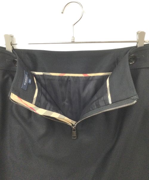 BURBERRY（バーバリー）BURBERRY (バーバリー) コットンスカート ブラック サイズ:44の古着・服飾アイテム