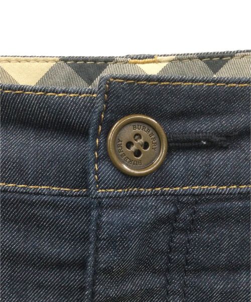 BURBERRY（バーバリー）BURBERRY (バーバリー) デニムスカート インディゴ サイズ:44の古着・服飾アイテム