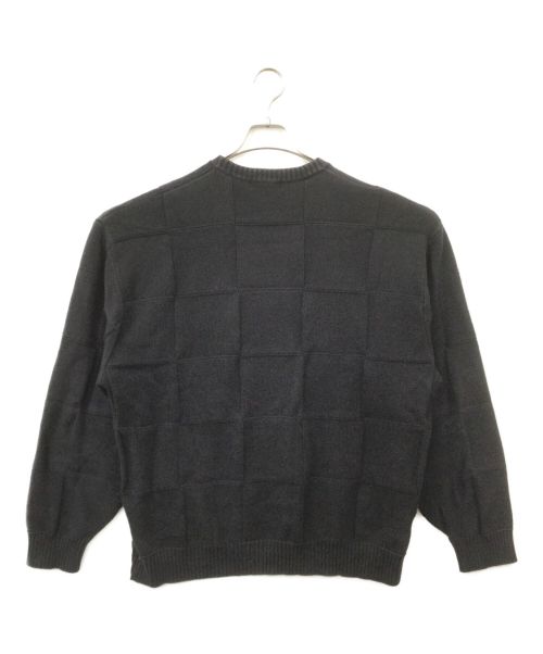 SUPREME（シュプリーム）SUPREME (シュプリーム) Tonal Checkerboard Small Box Sweater ブラック サイズ:XLの古着・服飾アイテム