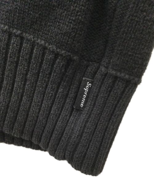 SUPREME（シュプリーム）SUPREME (シュプリーム) Tonal Checkerboard Small Box Sweater ブラック サイズ:XLの古着・服飾アイテム