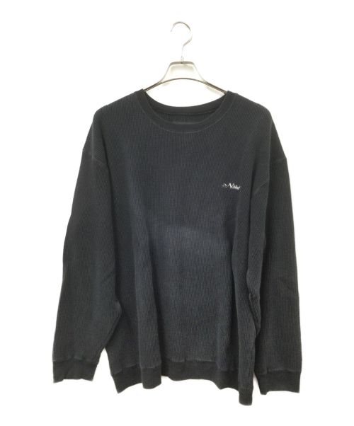 NEIGHBORHOOD（ネイバーフッド）NEIGHBORHOOD (ネイバーフッド) WAFFLE C-CREW.LS ブラック サイズ:XLの古着・服飾アイテム