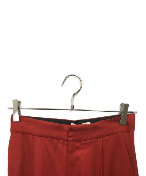 AERON（アーロン）AERON (アーロン) スカートパンツ レッド レッド サイズ:34 未使用品の古着・服飾アイテム