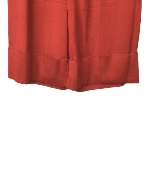 AERON（アーロン）AERON (アーロン) スカートパンツ レッド レッド サイズ:34 未使用品の古着・服飾アイテム