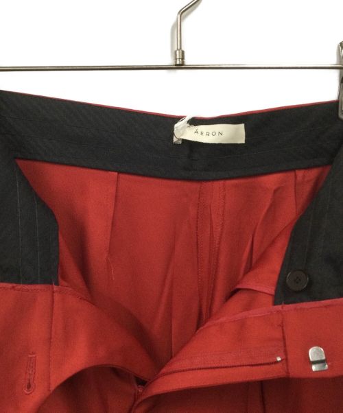 AERON（アーロン）AERON (アーロン) スカートパンツ レッド レッド サイズ:34 未使用品の古着・服飾アイテム