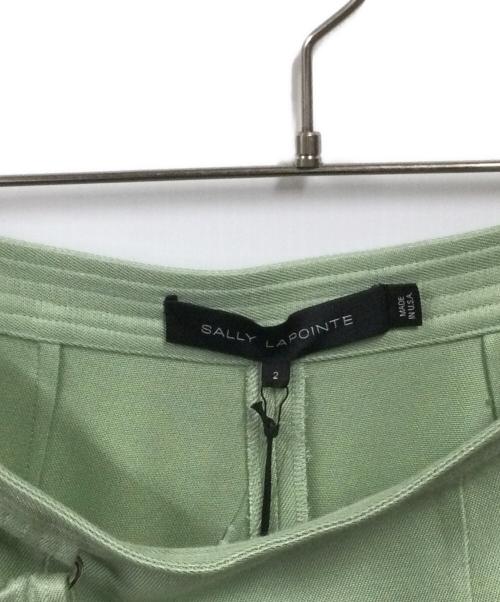 SALLY LAPOINTE（サリー・ラポイント）SALLY LAPOINTE (サリー・ラポイント) ロングスカート グリーン FW19-602 グリーン サイズ:２ 未使用品の古着・服飾アイテム