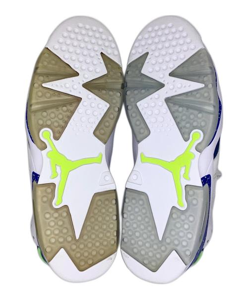 NIKE（ナイキ）NIKE (ナイキ) エアジョーダン 6 レトロ LOW ホワイト×ブルー サイズ:27.5 未使用品の古着・服飾アイテム