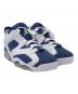 中古・古着 NIKE (ナイキ) エアジョーダン 6 レトロ LOW ホワイト×ブルー サイズ:27.5 未使用品：9000円