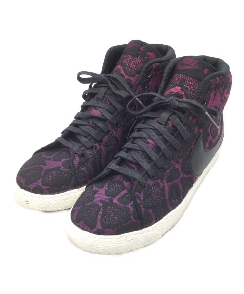 NIKE（ナイキ）NIKE (ナイキ) Blazer Mid MulberryBlack パープル×ブラック サイズ:25.5の古着・服飾アイテム