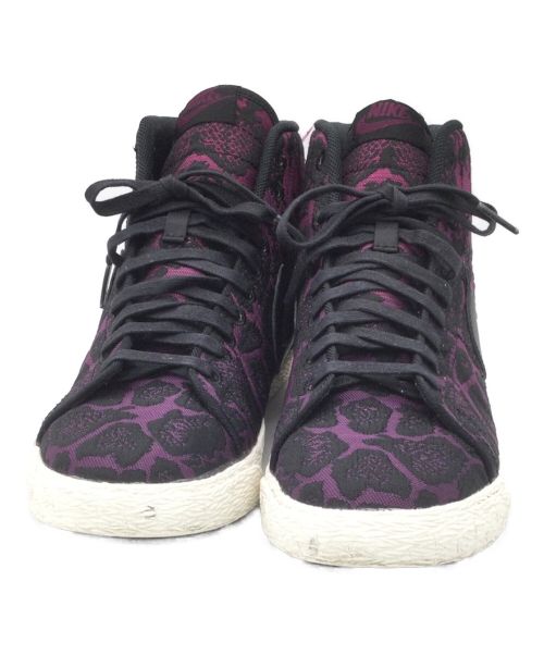 NIKE（ナイキ）NIKE (ナイキ) Blazer Mid MulberryBlack パープル×ブラック サイズ:25.5の古着・服飾アイテム