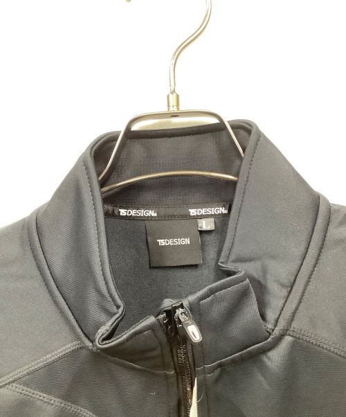 TS DESIGN（ティーエスデザイン）TS DESIGN (ティーエスデザイン) ESロングスリーブジャケット グレー サイズ:Lの古着・服飾アイテム