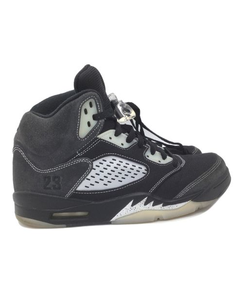NIKE（ナイキ）NIKE (ナイキ) AIR JORDAN 5 RETRO Anthracite ブラック サイズ:26.5の古着・服飾アイテム