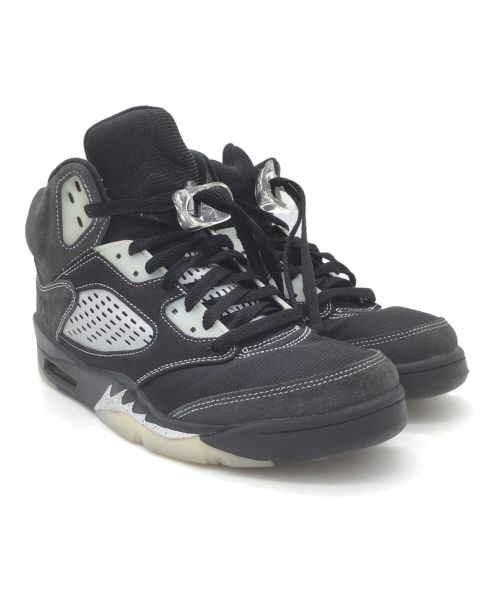 NIKE（ナイキ）NIKE (ナイキ) AIR JORDAN 5 RETRO Anthracite ブラック サイズ:26.5の古着・服飾アイテム
