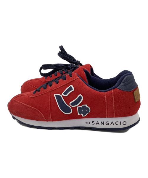 via SANGACIO（ヴィア・サンガチオ）via SANGACIO (ヴィア・サンガチオ) にゅ～ずスニーカー MOM CARMINE レッド×ネイビー サイズ:25.5の古着・服飾アイテム