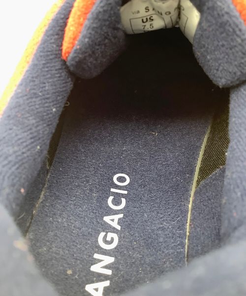 via SANGACIO（ヴィア・サンガチオ）via SANGACIO (ヴィア・サンガチオ) にゅ～ずスニーカー MOM CARMINE レッド×ネイビー サイズ:25.5の古着・服飾アイテム