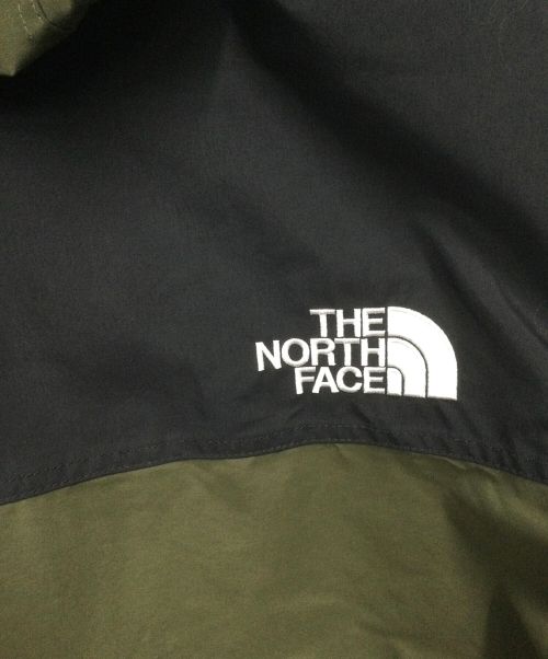 THE NORTH FACE（ザ ノース フェイス）THE NORTH FACE (ザ ノース フェイス) マウンテンライトジャケット オリーブ×ブラック サイズ:L 未使用品の古着・服飾アイテム