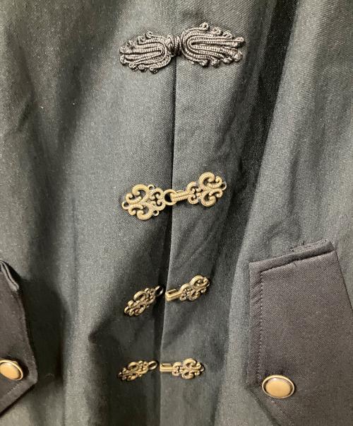 FAVORITE（フェイバリット）FAVORITE (フェイバリット) チャイナボタンコート ブラック サイズ:Freeの古着・服飾アイテム