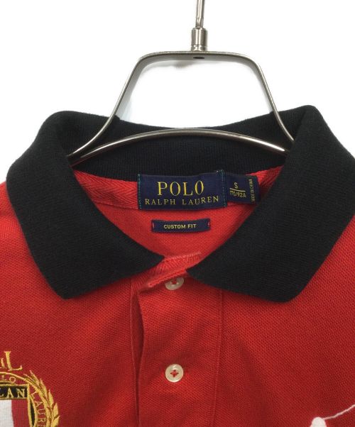 POLO RALPH LAUREN（ポロ・ラルフローレン）POLO RALPH LAUREN (ポロ・ラルフローレン) ビッグポニーポロシャツ レッド サイズ:Sの古着・服飾アイテム