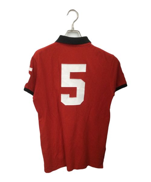 POLO RALPH LAUREN（ポロ・ラルフローレン）POLO RALPH LAUREN (ポロ・ラルフローレン) ビッグポニーポロシャツ レッド サイズ:Sの古着・服飾アイテム