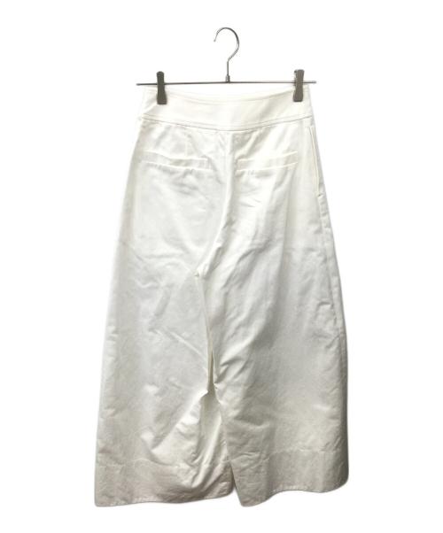 Curensology（カレンソロジー）Curensology (カレンソロジー) ワイドパンツ ホワイト ホワイト サイズ:Mの古着・服飾アイテム