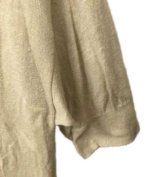 YLEVE（イレーヴ）YLEVE (イレーヴ) 半袖ニット ベージュ サイズ:Freeの古着・服飾アイテム