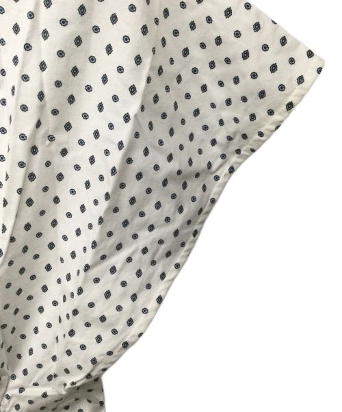 ELIN（エリン）ELIN (エリン) ワンピース ドット ホワイト×ブラック ホワイト サイズ:Mの古着・服飾アイテム