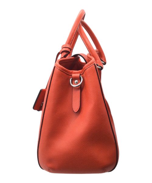 COACH（コーチ）COACH (コーチ) スモールマーゴットキャリーオールハンドバッグ オレンジの古着・服飾アイテム