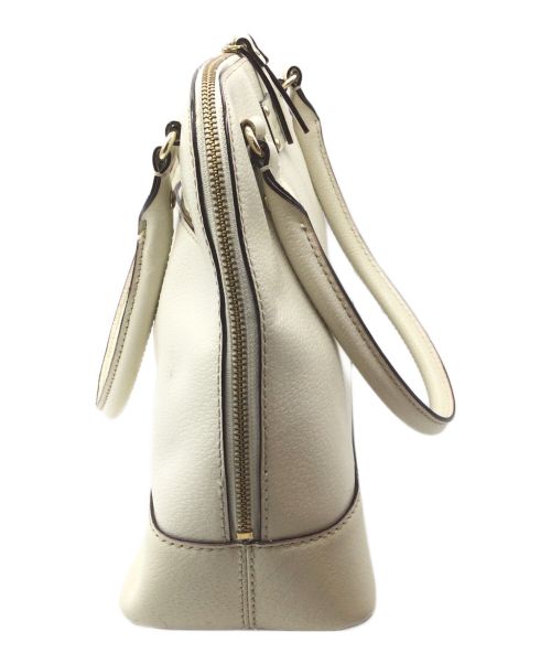 Kate Spade（ケイトスペード）Kate Spade (ケイトスペード) ハンドバッグ ホワイト×ショッキングピンク ホワイトの古着・服飾アイテム