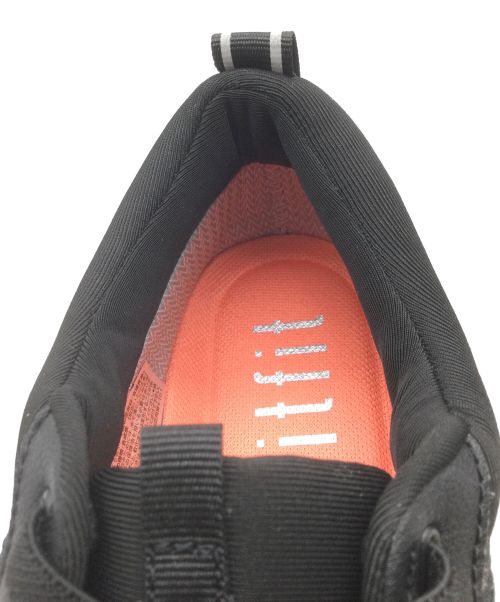 fitfit（フィットフィット）fitfit (フィットフィット) レースアップブリーズレインスニーカー ブラック サイズ:Lの古着・服飾アイテム