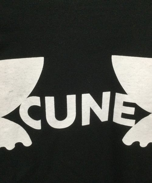 CUNE（キューン）CUNE (キューン) UNE LS Tee　ウサギきぐるみ ブラック サイズ:Lの古着・服飾アイテム