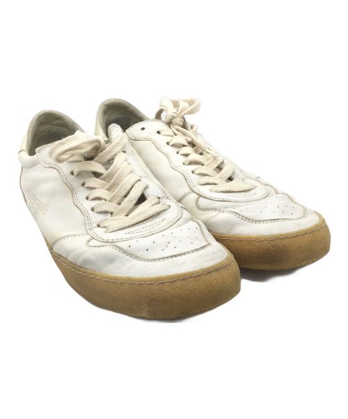 PHILIPPE MODEL（フィリップ モデル）PHILIPPE MODEL (フィリップ モデル) ヴィンテージ加工スニーカー ホワイト サイズ:41の古着・服飾アイテム