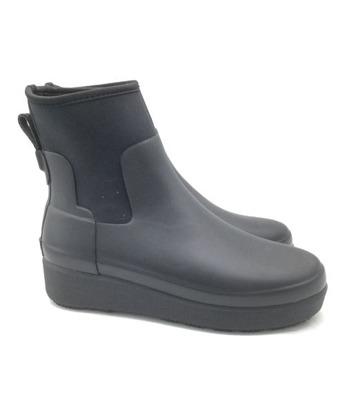 HUNTER（ハンター）HUNTER (ハンター) REFINED CREEPER NEO CHELSEA  ブラック サイズ:23の古着・服飾アイテム