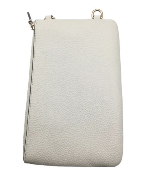 COLE HAAN（コールハーン）COLE HAAN (コールハーン) セルフォン クロスボディ ホワイトの古着・服飾アイテム