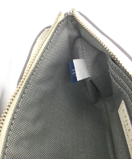 COLE HAAN（コールハーン）COLE HAAN (コールハーン) セルフォン クロスボディ ホワイトの古着・服飾アイテム