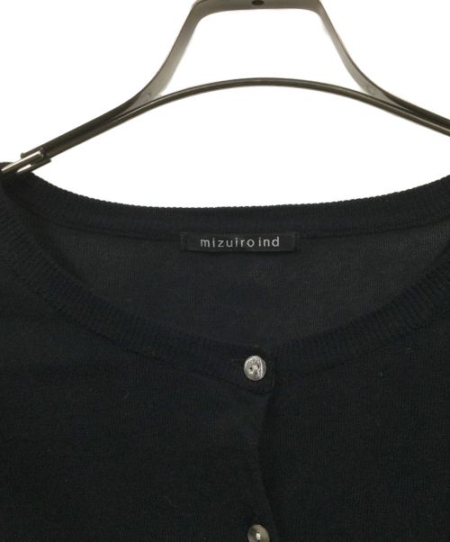 mizuiro-ind（ミズイロインド）mizuiro-ind (ミズイロインド) カーディガン ブラック ブラック サイズ:Freeの古着・服飾アイテム