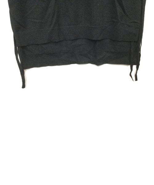 Midi-Umi（ミディウミ）Midi-Umi (ミディウミ) ベスト ブラック ブラック サイズ:Freeの古着・服飾アイテム