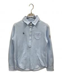 PEARLY GATES（パーリーゲイツ）の古着「ベアフロート 長袖カットソープルオーバー」｜ブルー