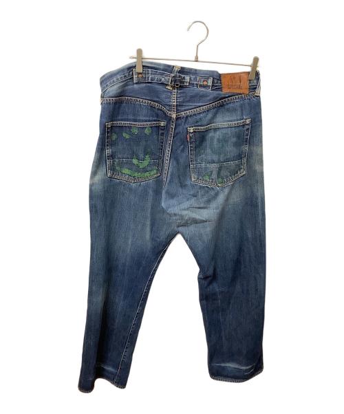 EVISU（エヴィス）EVISU (エビス) デニムパンツ インディゴ インディゴ サイズ:35×35の古着・服飾アイテム