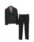 Vivienne Westwood RED LABELヴィヴィアンウエストウッドレッドレーベル）の古着「セットアップスーツ」｜ブラック