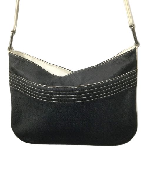 LOEWE（ロエベ）LOEWE (ロエベ) ショルダーバッグ ブラック×ホワイト ホワイト×ブラックの古着・服飾アイテム