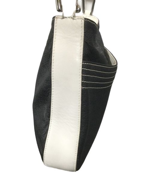 LOEWE（ロエベ）LOEWE (ロエベ) ショルダーバッグ ブラック×ホワイト ホワイト×ブラックの古着・服飾アイテム