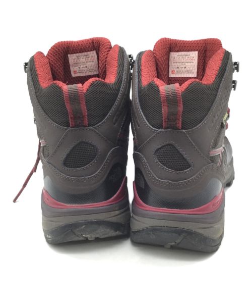 THE NORTH FACE（ザ ノース フェイス）THE NORTH FACE (ザ ノース フェイス) HEDGEHOG FASTPACK MID GORE-TEX BOO ブラウン×ピンク サイズ:26.5の古着・服飾アイテム