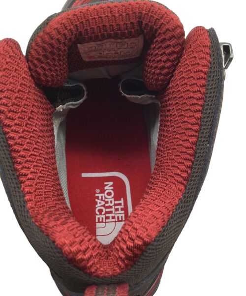 THE NORTH FACE（ザ ノース フェイス）THE NORTH FACE (ザ ノース フェイス) HEDGEHOG FASTPACK MID GORE-TEX BOO ブラウン×ピンク サイズ:26.5の古着・服飾アイテム