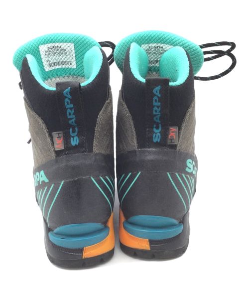 SCARPA（スカルパ）SCARPA (スカルパ) RIBBELLE HD  WMN グレー×ブルー サイズ:24.5の古着・服飾アイテム