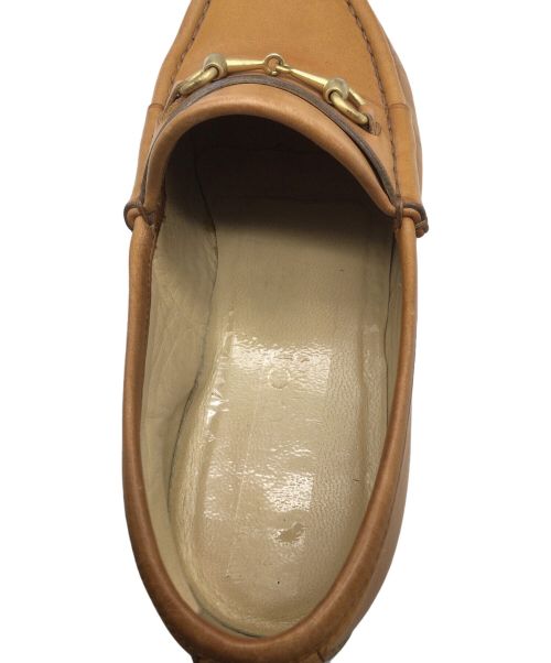 GUCCI（グッチ）GUCCI (グッチ) ホースビットローファー ブラウン サイズ:23の古着・服飾アイテム