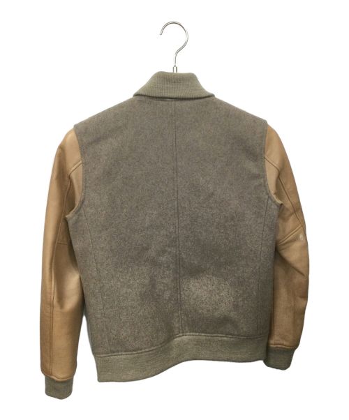 STUDIOUS（ステュディオス）STUDIOUS (ステュディオス) カシミヤ混スタジャン ブラウンの古着・服飾アイテム