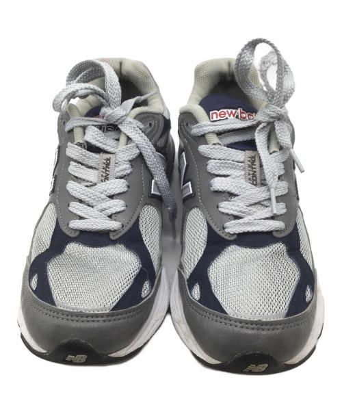 NEW BALANCE（ニューバランス）NEW BALANCE (ニューバランス) スニーカー グレー×ネイビー グレー サイズ:26.5の古着・服飾アイテム