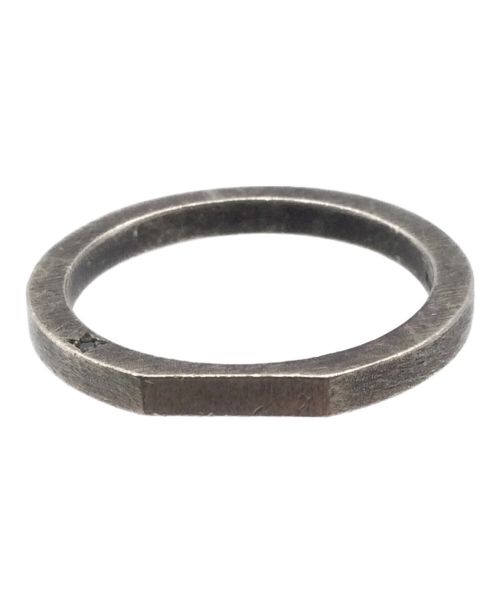 e.m. noir（イーエムノアール）e.m. noir (イーエムノアール) シルバーリング サイズ:14号の古着・服飾アイテム