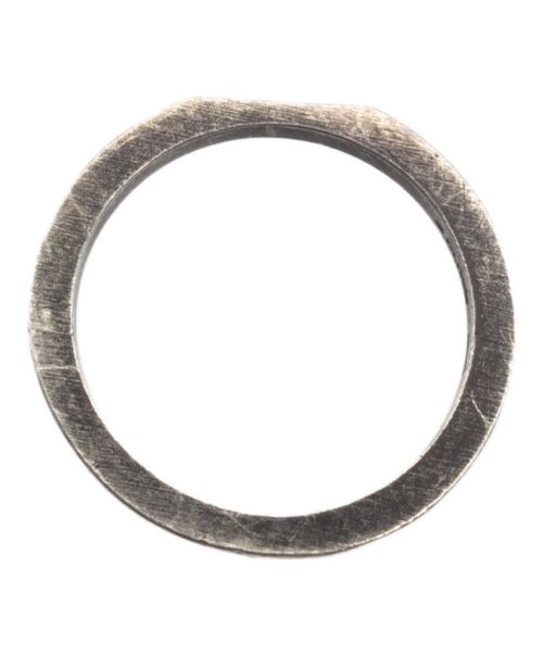 e.m. noir（イーエムノアール）e.m. noir (イーエムノアール) シルバーリング サイズ:14号の古着・服飾アイテム